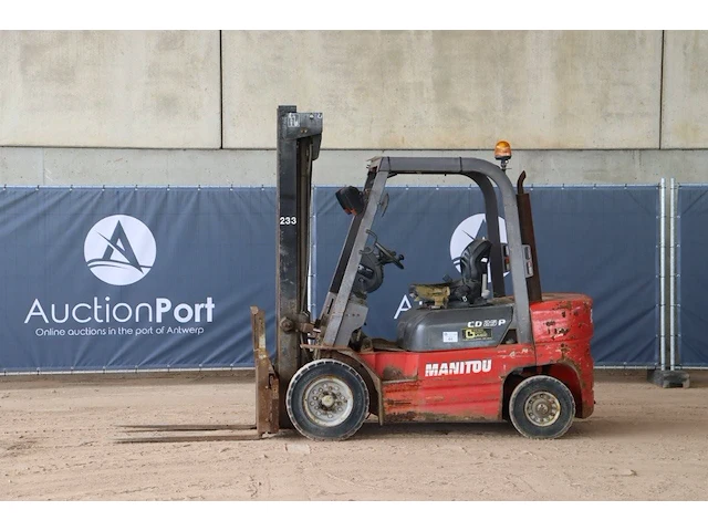 Heftruck manitou cd 25 p diesel 2500kg 5.0m 2009 - afbeelding 1 van  1