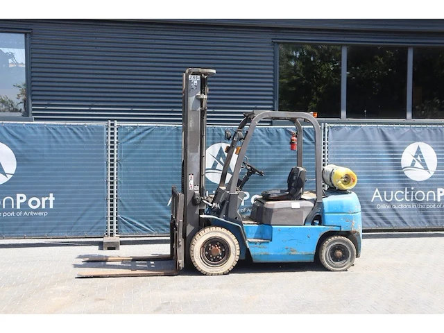 Heftruck nissan cpqd25n lpg 2500kg 3.0m 2008 - afbeelding 1 van  1