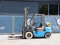 Heftruck nissan cpqd25n lpg 2500kg 3.0m 2008 - afbeelding 1 van  1