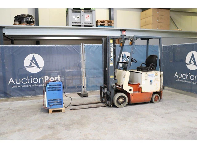 Heftruck nissan csp01l15s elektrisch 1500kg 4.75m 1997 - afbeelding 1 van  1