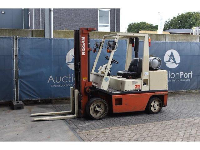 Heftruck nissan fg35u lpg 3500kg - afbeelding 1 van  1