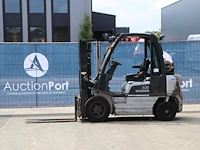 Heftruck nissan ud02a25pq lpg 2500kg 4.3m 2006 - afbeelding 1 van  1