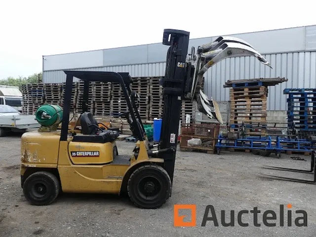 Heftruck + spoel klem caterpillar gp35k - afbeelding 9 van  30