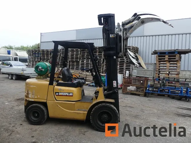 Heftruck + spoel klem caterpillar gp35k - afbeelding 10 van  30