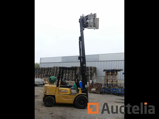 Heftruck + spoel klem caterpillar gp35k - afbeelding 11 van  30
