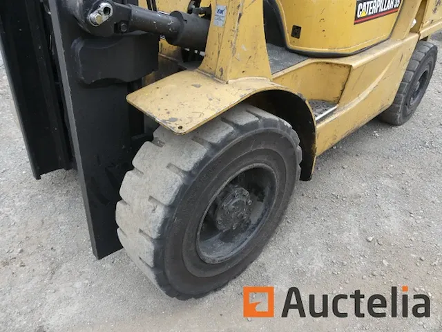 Heftruck + spoel klem caterpillar gp35k - afbeelding 15 van  30