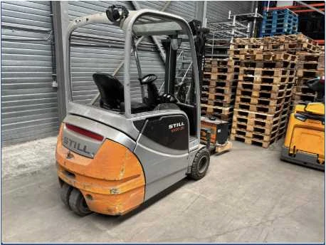Heftruck stihl & jungheinrich wegens vereffening