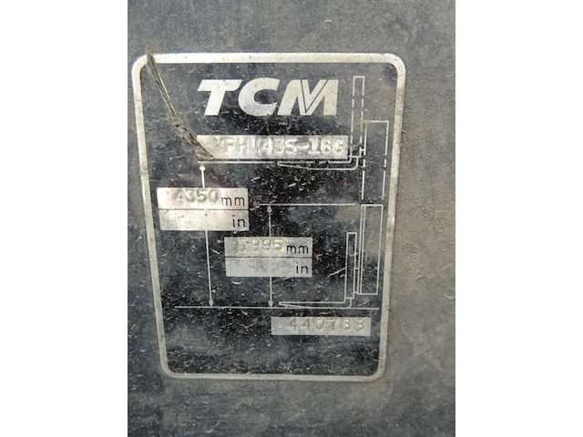 Heftruck tcm - afbeelding 3 van  17