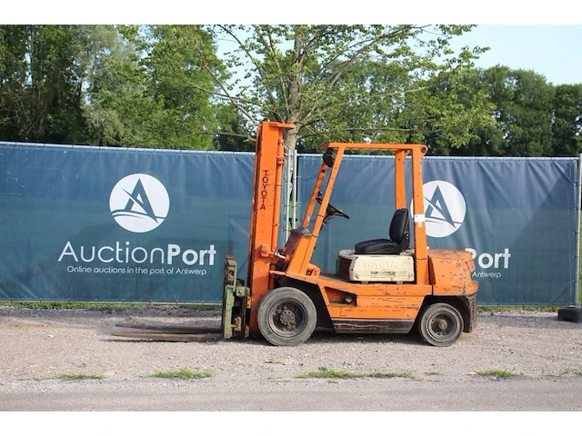 Heftruck toyota 02-3fd30 diesel 2500kg 3.5m - afbeelding 1 van  1