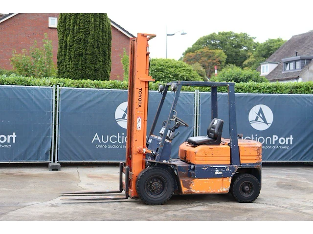 Heftruck toyota 02-5fd25 diesel 2500kg - afbeelding 1 van  1