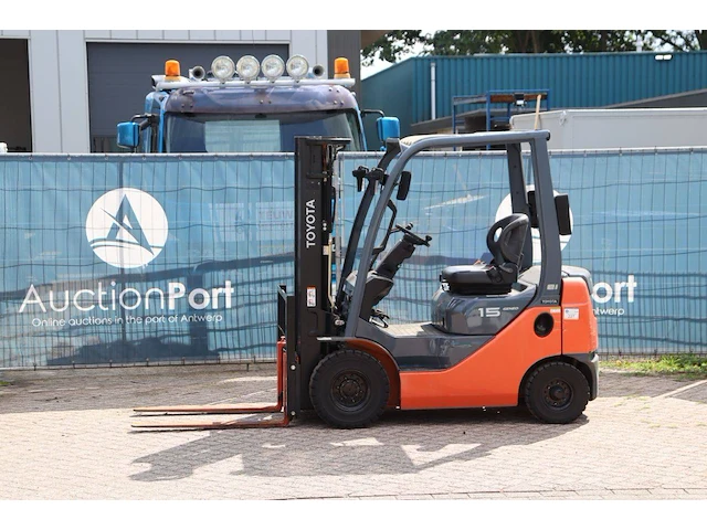 Heftruck toyota 02-8fdl15 diesel 1500kg 4.5m 2020 - afbeelding 1 van  1