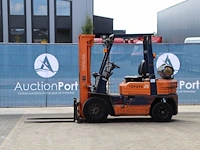 Heftruck toyota 42-5fg25 lpg 2500kg 4.0m 1988 - afbeelding 1 van  1