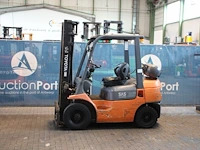 Heftruck toyota 42-7fgf25 lpg 2500kg 3.7m 2003 - afbeelding 1 van  1