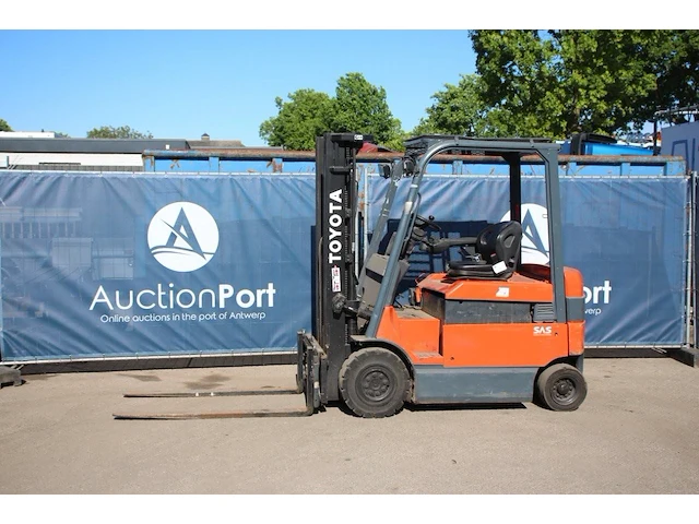 Heftruck toyota 76bmf25 elektrisch 2500kg 5.0m 2008 - afbeelding 1 van  1