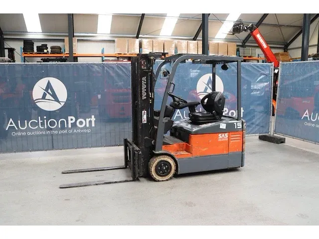 Heftruck toyota 7fbef15 elektrisch 1500kg 4.3m 2005 - afbeelding 1 van  1