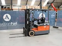 Heftruck toyota 7fbef15 elektrisch 1500kg 4.3m 2005 - afbeelding 1 van  1