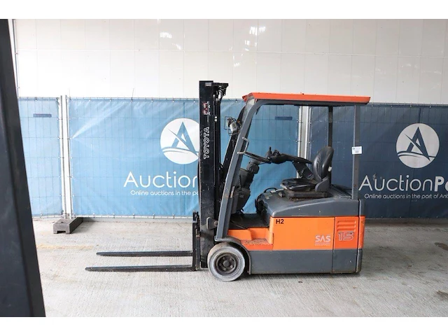 Heftruck toyota 7fbef15 elektrisch 1500kg - afbeelding 1 van  1