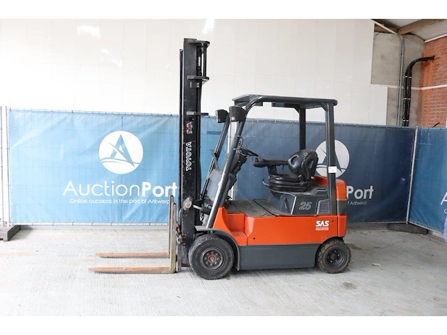 Heftruck toyota 7fbmf25 elektrisch 2500kg - afbeelding 1 van  1