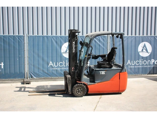 Heftruck toyota 8fbe16t elektrisch 1600kg 3.3m 2018 - afbeelding 1 van  1