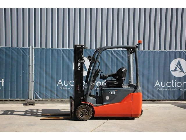 Heftruck toyota 8fbe18t elektrisch 1800kg 5.5m 2018 - afbeelding 1 van  1