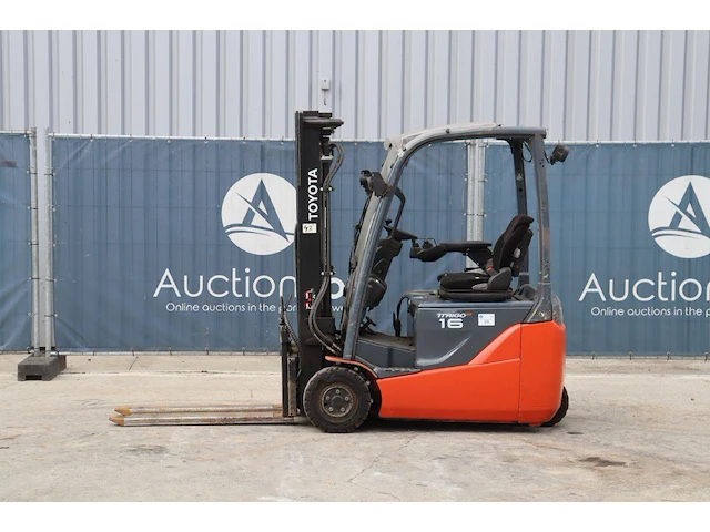 Heftruck toyota 8fbek16t elektrisch 1600kg 3.3m 2018 - afbeelding 1 van  1