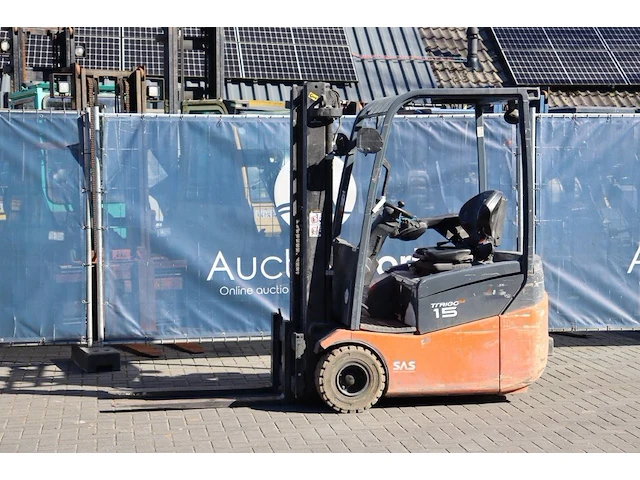 Heftruck toyota elektrisch 1420kg 4.71m 2015 - afbeelding 1 van  1