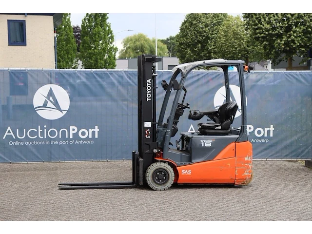 Heftruck toyota traigo 18 elektrisch 1800kg 3.3m - afbeelding 1 van  1