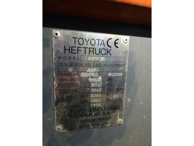 Heftruck toyota - afbeelding 5 van  23