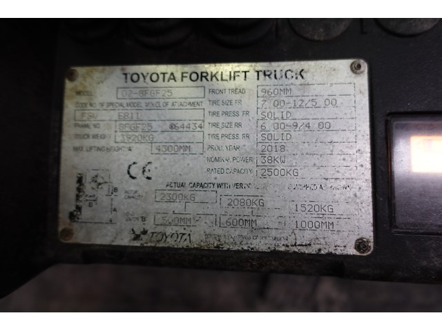 Heftruck toyota - afbeelding 2 van  13