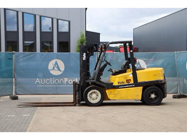 Heftruck yale gdp50mj e2214 diesel 5000kg 4.14m 2002 - afbeelding 1 van  1