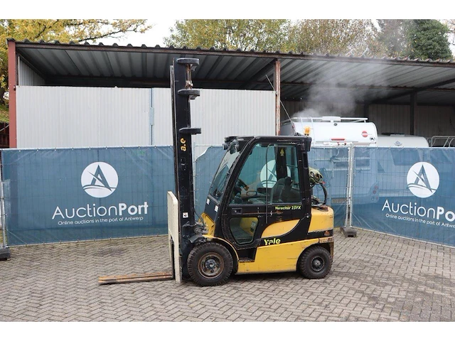 Heftruck yale glp25vx lpg 1930kg 5.13m 2012 - afbeelding 1 van  1