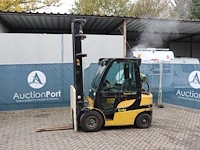 Heftruck yale glp25vx lpg 1930kg 5.13m 2012 - afbeelding 1 van  1
