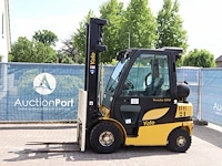 Heftruck yale glp25vx v2770 lpg 2460kg 4.33m 2015 - afbeelding 1 van  1