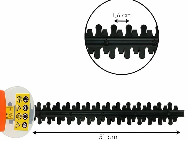 Heggenschaar electrisch - afbeelding 8 van  9