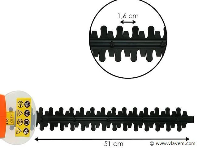 Heggenschaar elektrisch - afbeelding 8 van  9