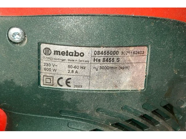 Heggenschaar metabo - afbeelding 5 van  5