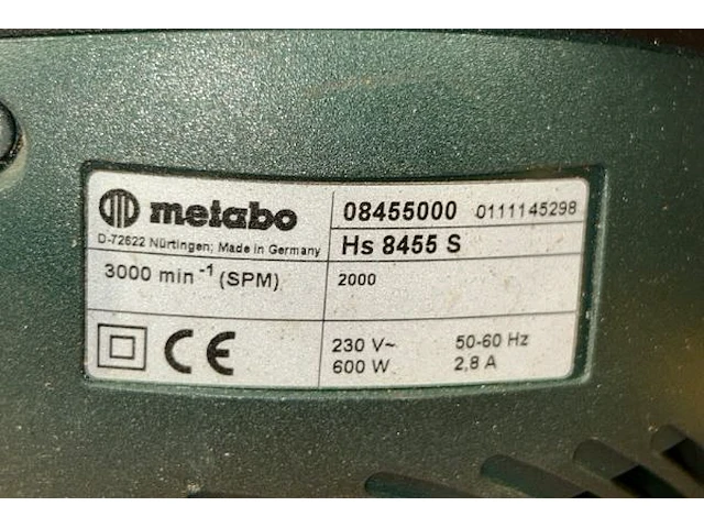 Heggenschaar metabo - afbeelding 4 van  4