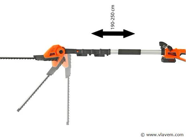 Heggenschaar xxl 18volt - afbeelding 5 van  6