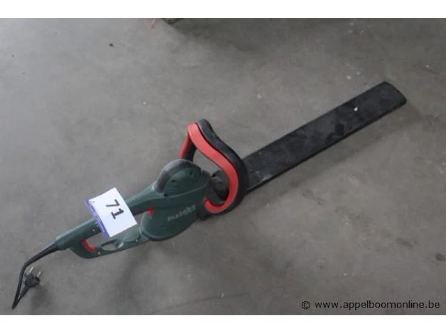 Heggeschaar metabo, hs 8755 - afbeelding 1 van  2