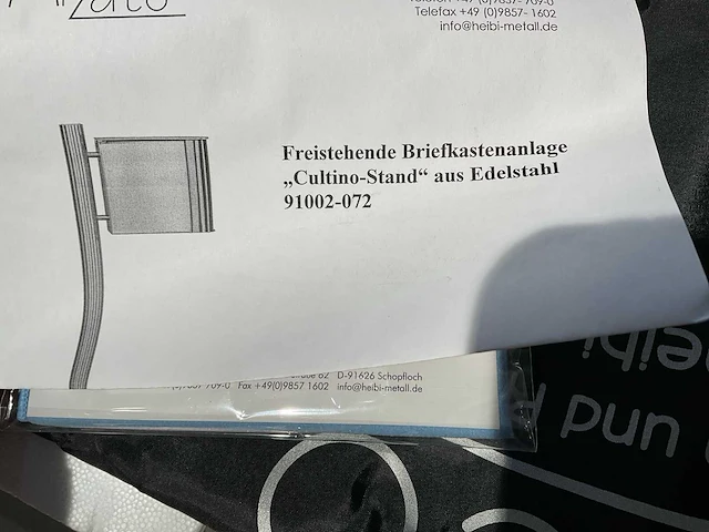Heibi alzato rvs brievenbus - afbeelding 8 van  9