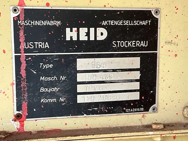 Heid b4 graanontsmetter - afbeelding 3 van  11