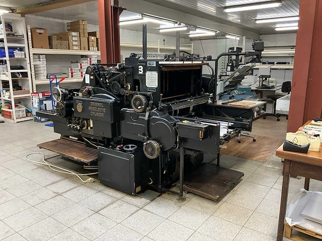 Heidelberg cilinderpers - afbeelding 9 van  16