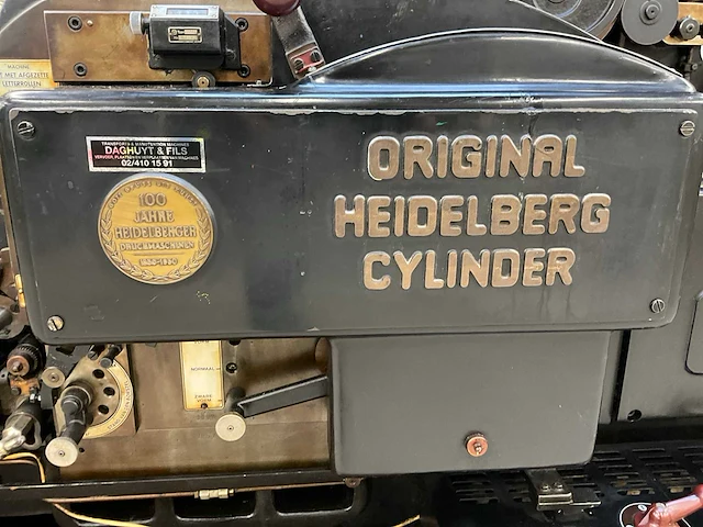Heidelberg cilinderpers - afbeelding 10 van  16