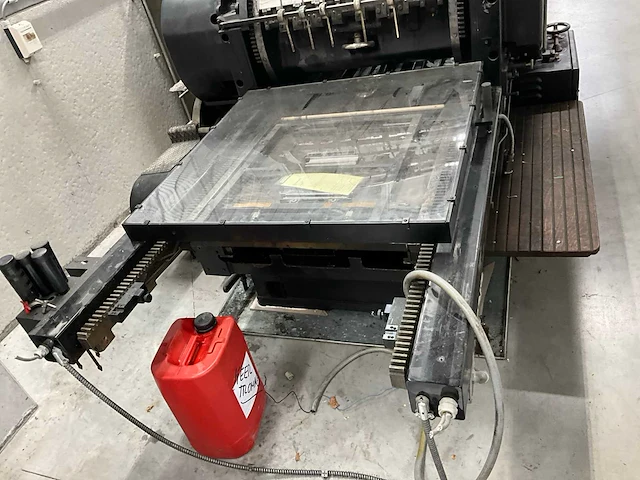 Heidelberg cylinder 1m2/359/148-260 typo drukpersmachine - afbeelding 4 van  17