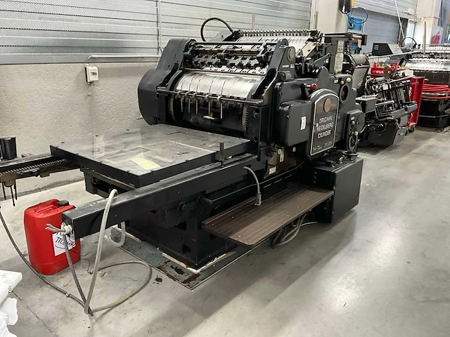 Heidelberg cylinder 1m2/359/148-260 typo drukpersmachine - afbeelding 1 van  17
