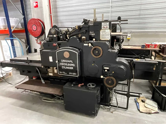 Heidelberg cylinder 1m2/359/148-260 typo drukpersmachine - afbeelding 11 van  17
