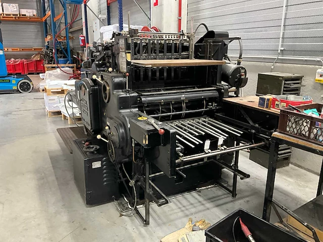 Heidelberg cylinder 1m2/359/148-260 typo drukpersmachine - afbeelding 13 van  17