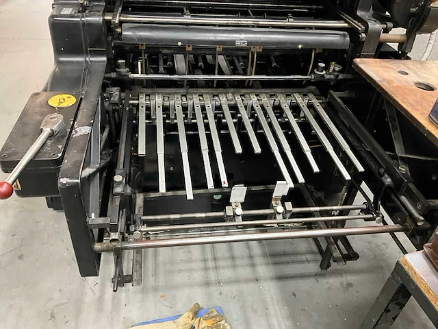 Heidelberg cylinder 1m2/359/148-260 typo drukpersmachine - afbeelding 15 van  17