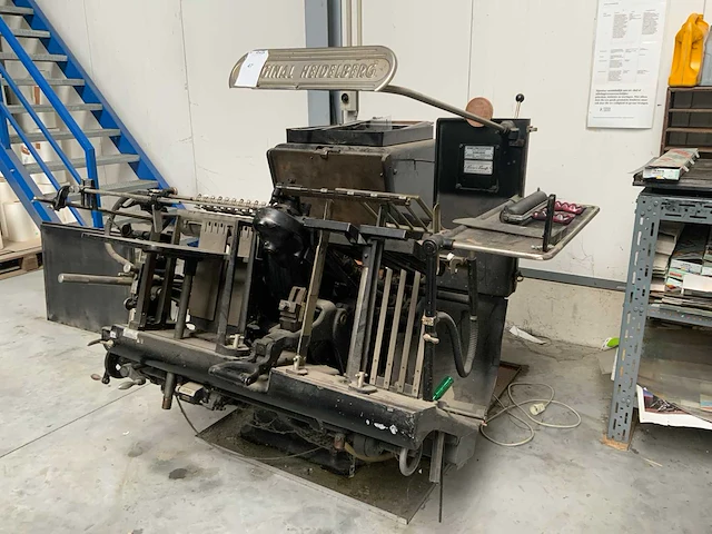Heidelberg gt 34x46 cm stansdegel - afbeelding 1 van  7