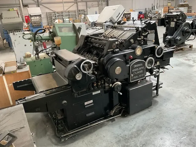 Heidelberg original 46x58,5 cilinderpers - afbeelding 5 van  9
